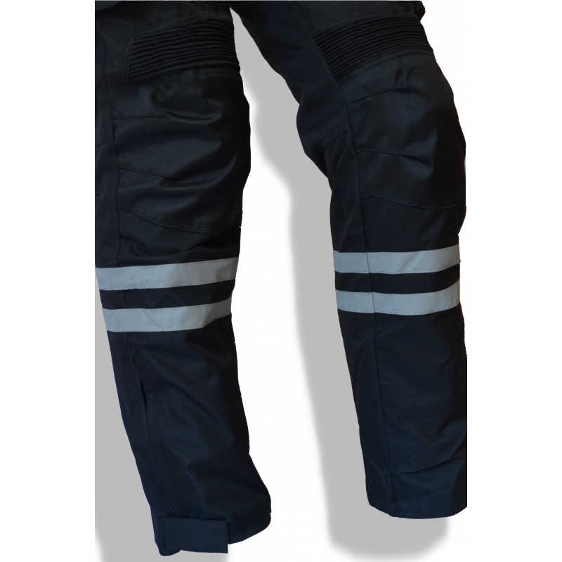 Pantalon de moto pantalon textil WCT-703 noir protectWEAR L 